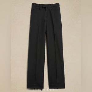 Banana Republic wide leg Italian wool dress pants